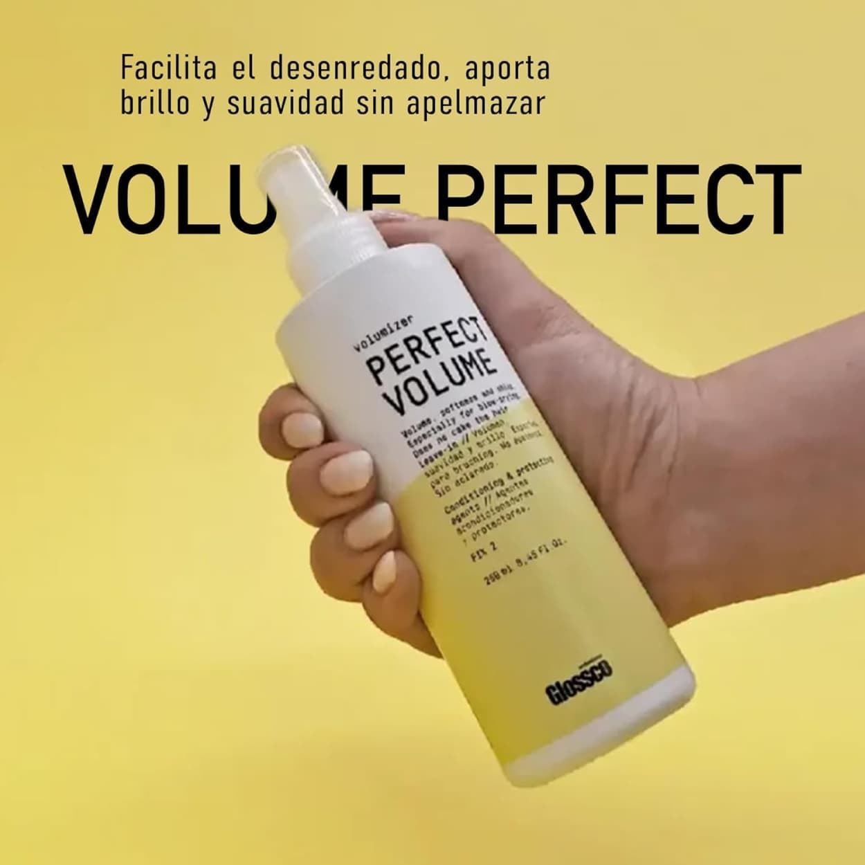Spray de volumen para Cabello Fino Perfect Volume 250ml | Glossco - Imagen 4