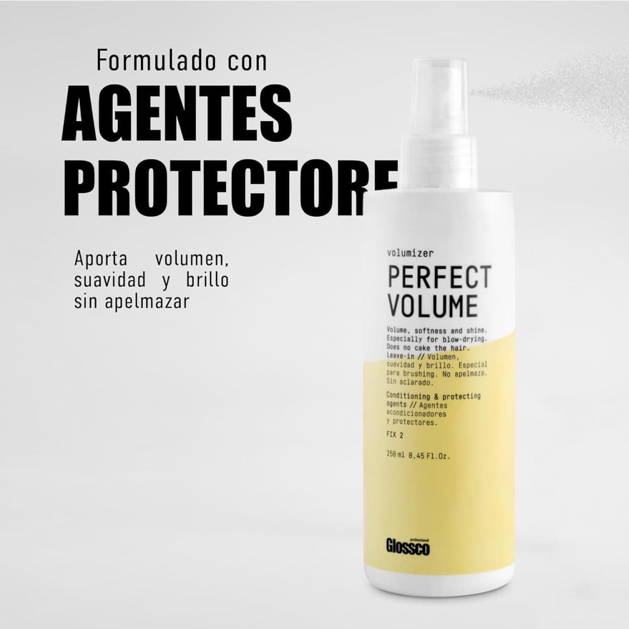 Spray de volumen para Cabello Fino Perfect Volume 250ml | Glossco - Imagen 6