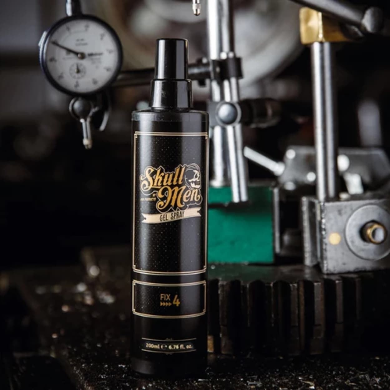 Spray Fijador Ultrafuerte Gel Spray 200ml | Skull Men - Imagen 4