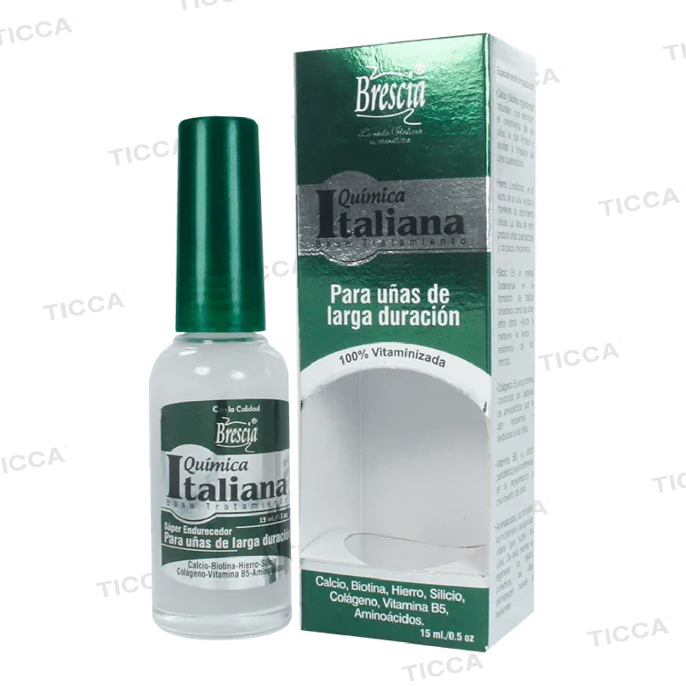 Super Endurecedor de Uñas Química Italiana 15 ml | BRESCIA - Imagen 3