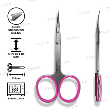 TIJERAS PARA CUTICULAS PROFESIONAL SMART 40  3mm | STALEKS - Imagen 1