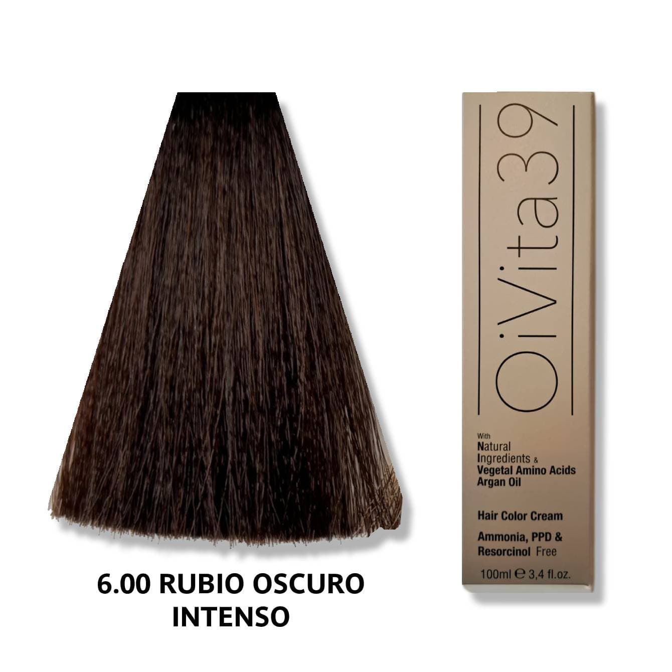 TINTE LIBRE DE AMONIACO, PPD Y RESORCINOL: BASES NATURALES INTENSAS 100ml | OIVITA39 - Imagen 4