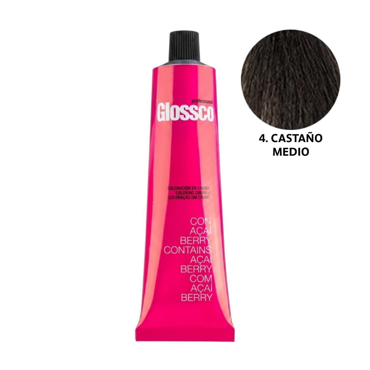 Tinte Permanente Para el Pelo con Aceite de Argan y Açai Berry 100ml - Bases Naturales | Glossco Profesional - Imagen 6