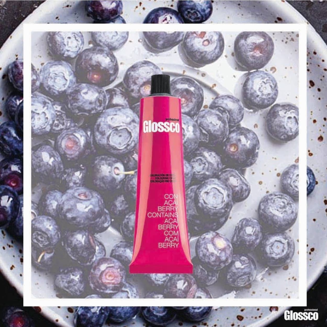 Tinte Permanente Para el Pelo con Aceite de Argan y Açai Berry 100ml - Cenizas | Glossco Profesional - Imagen 4