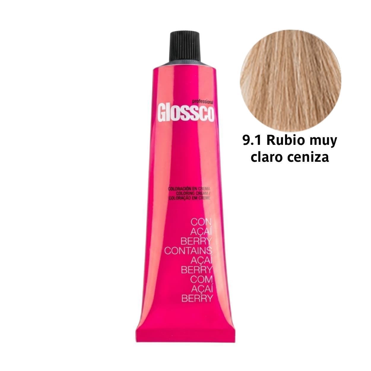 Tinte Permanente Para el Pelo con Aceite de Argan y Açai Berry 100ml - Cenizas | Glossco Profesional - Imagen 10
