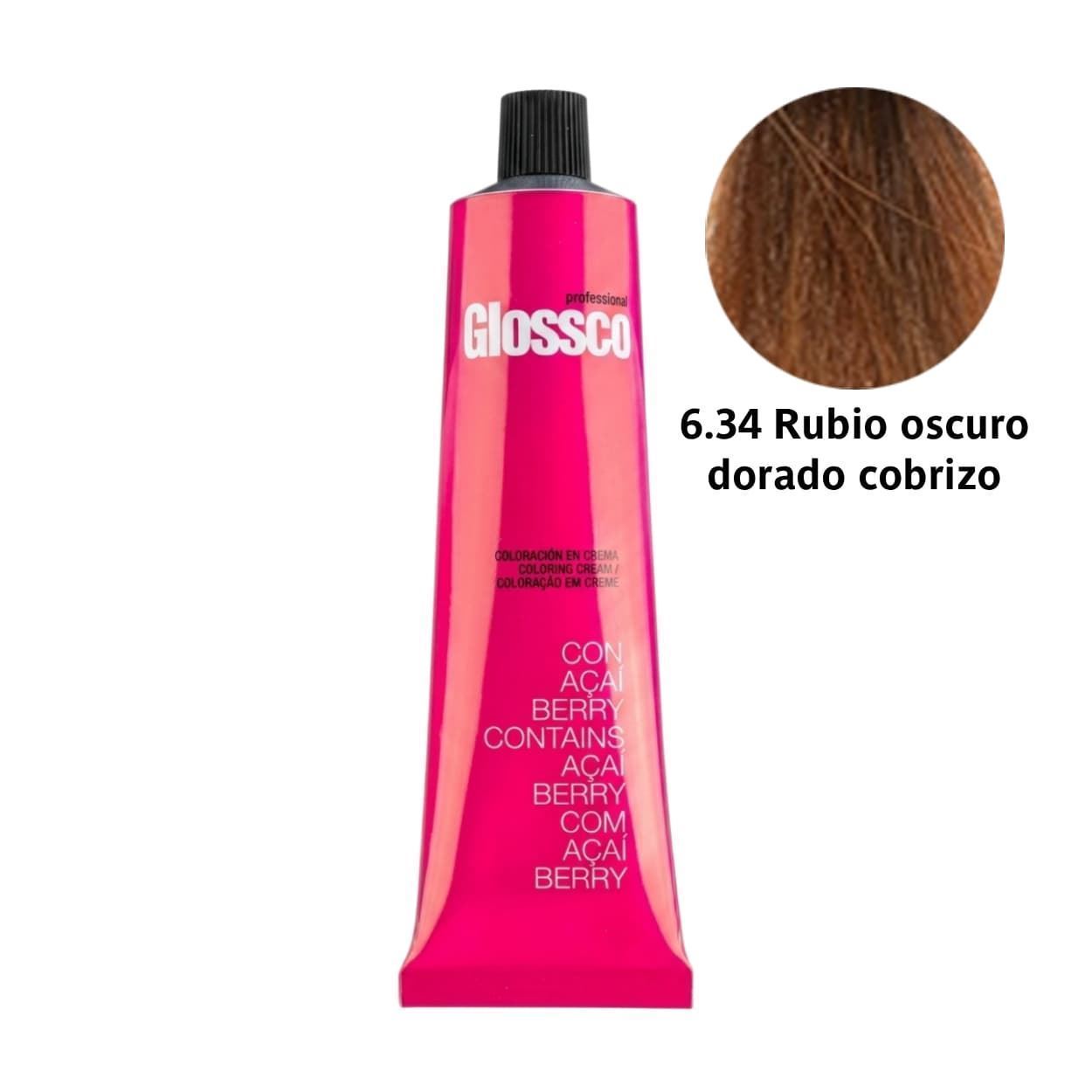 Tinte Permanente Para el Pelo con Aceite de Argan y Açai Berry 100ml - Dorados | Glossco Profesional - Imagen 11
