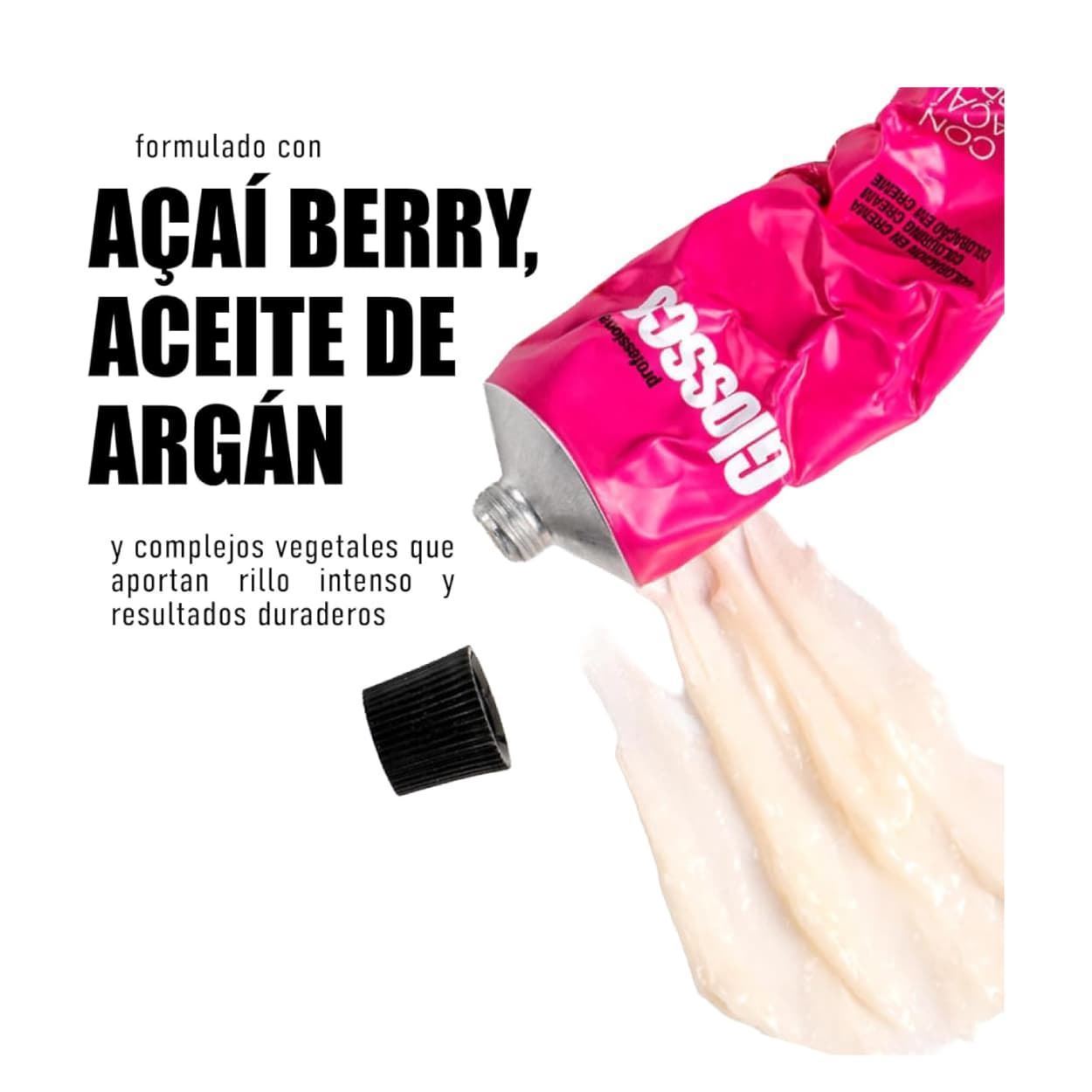 Tinte Permanente Para el Pelo con Aceite de Argan y Açai Berry 100ml - Dorados | Glossco Profesional - Imagen 6