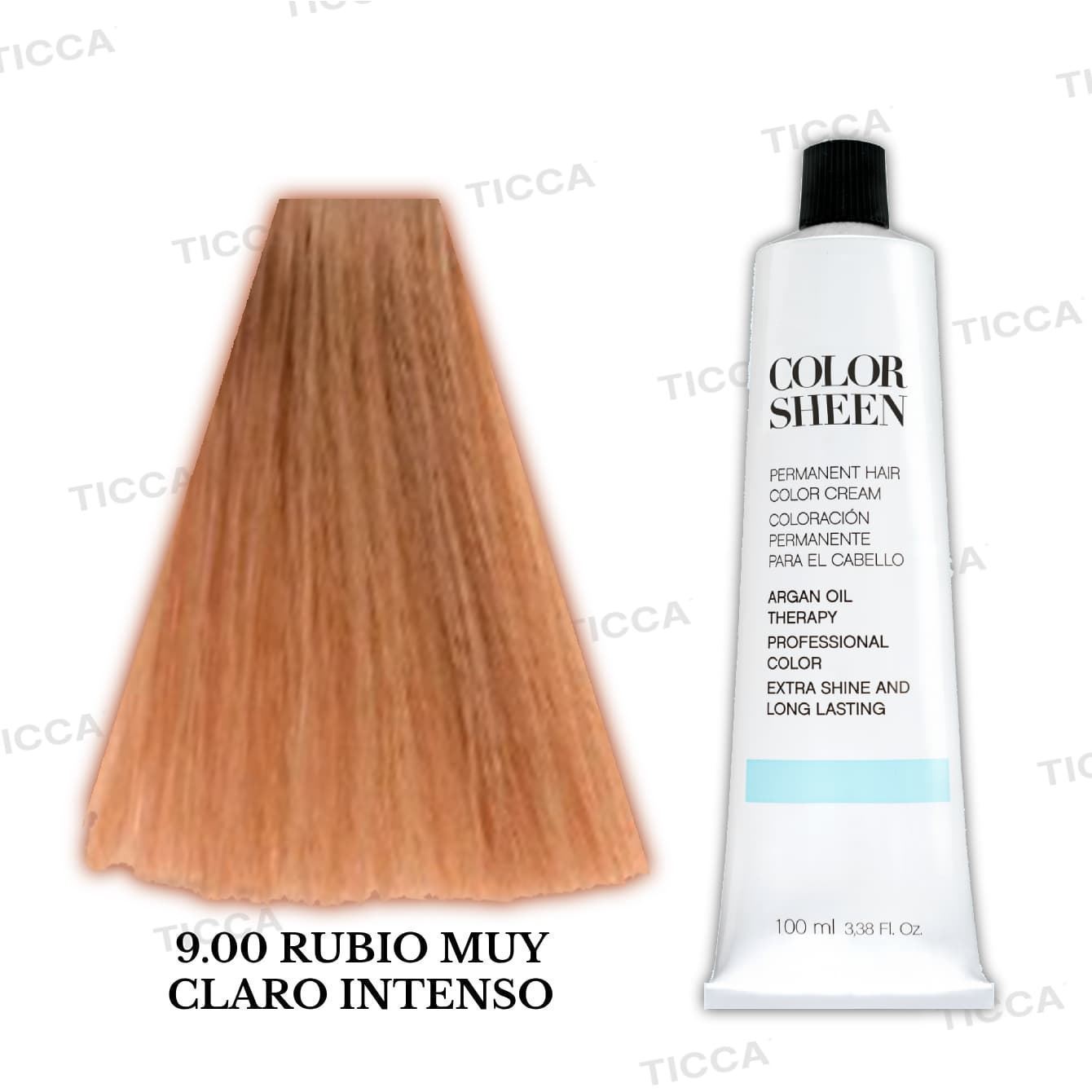 Tinte Permanente para el pelo con Argan "Color Sheen" 100ml : Bases Intensas | Kosswell - Imagen 3