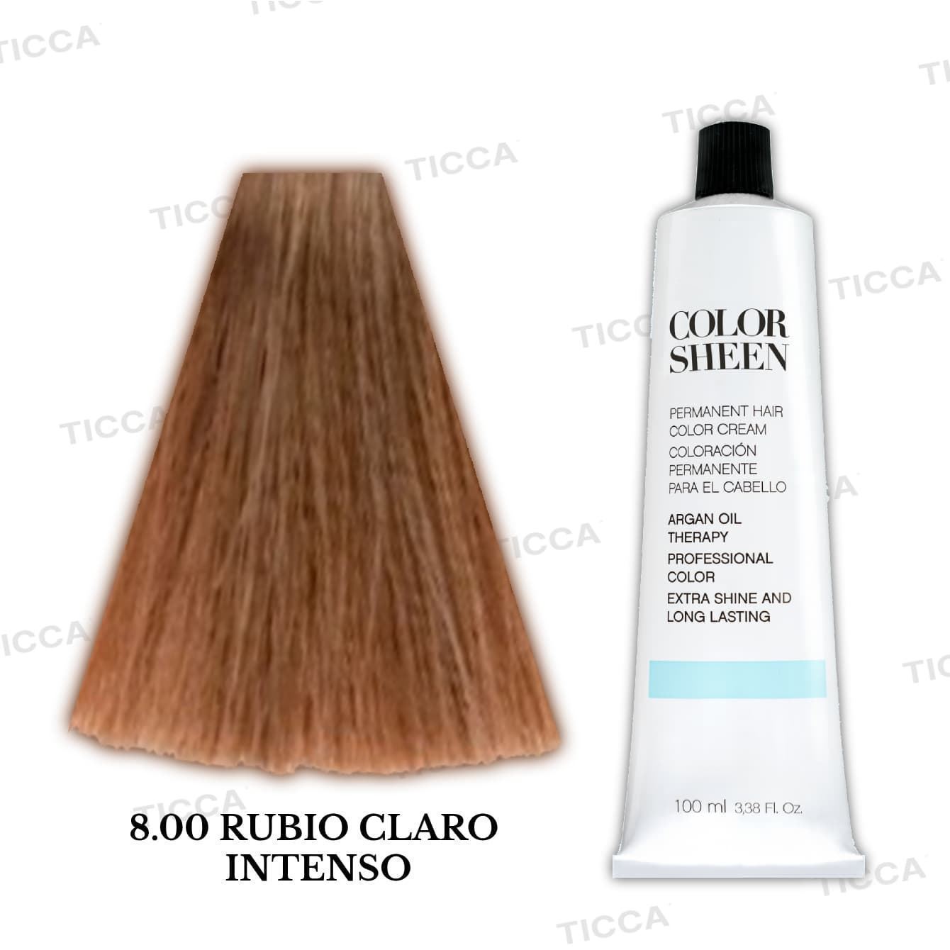 Tinte Permanente para el pelo con Argan "Color Sheen" 100ml : Bases Intensas | Kosswell - Imagen 4
