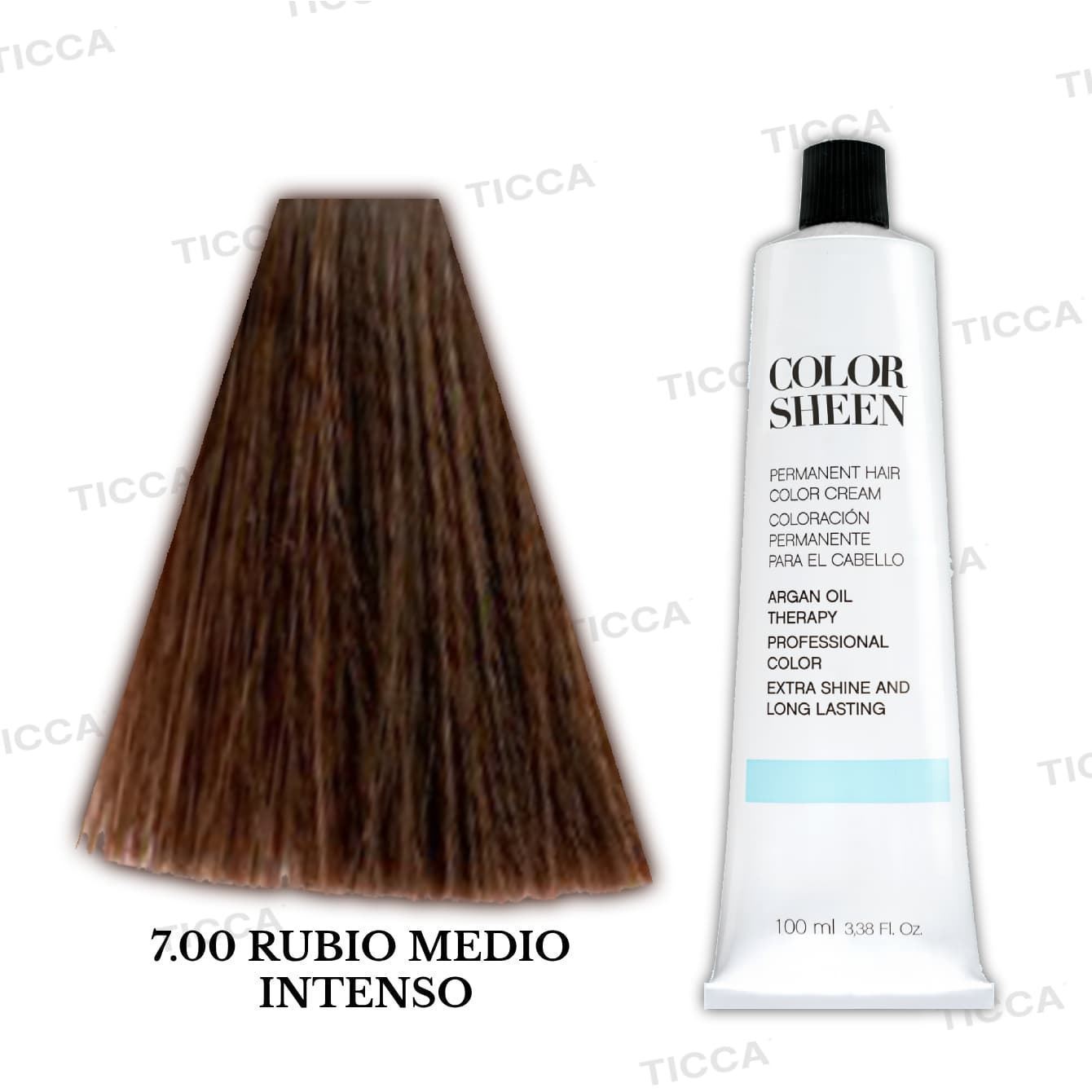 Tinte Permanente para el pelo con Argan "Color Sheen" 100ml : Bases Intensas | Kosswell - Imagen 5