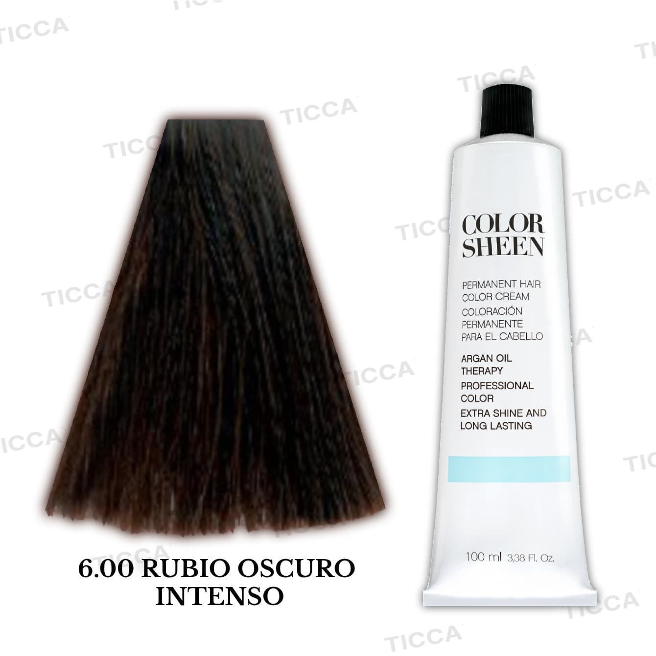 Tinte Permanente para el pelo con Argan "Color Sheen" 100ml : Bases Intensas | Kosswell - Imagen 8