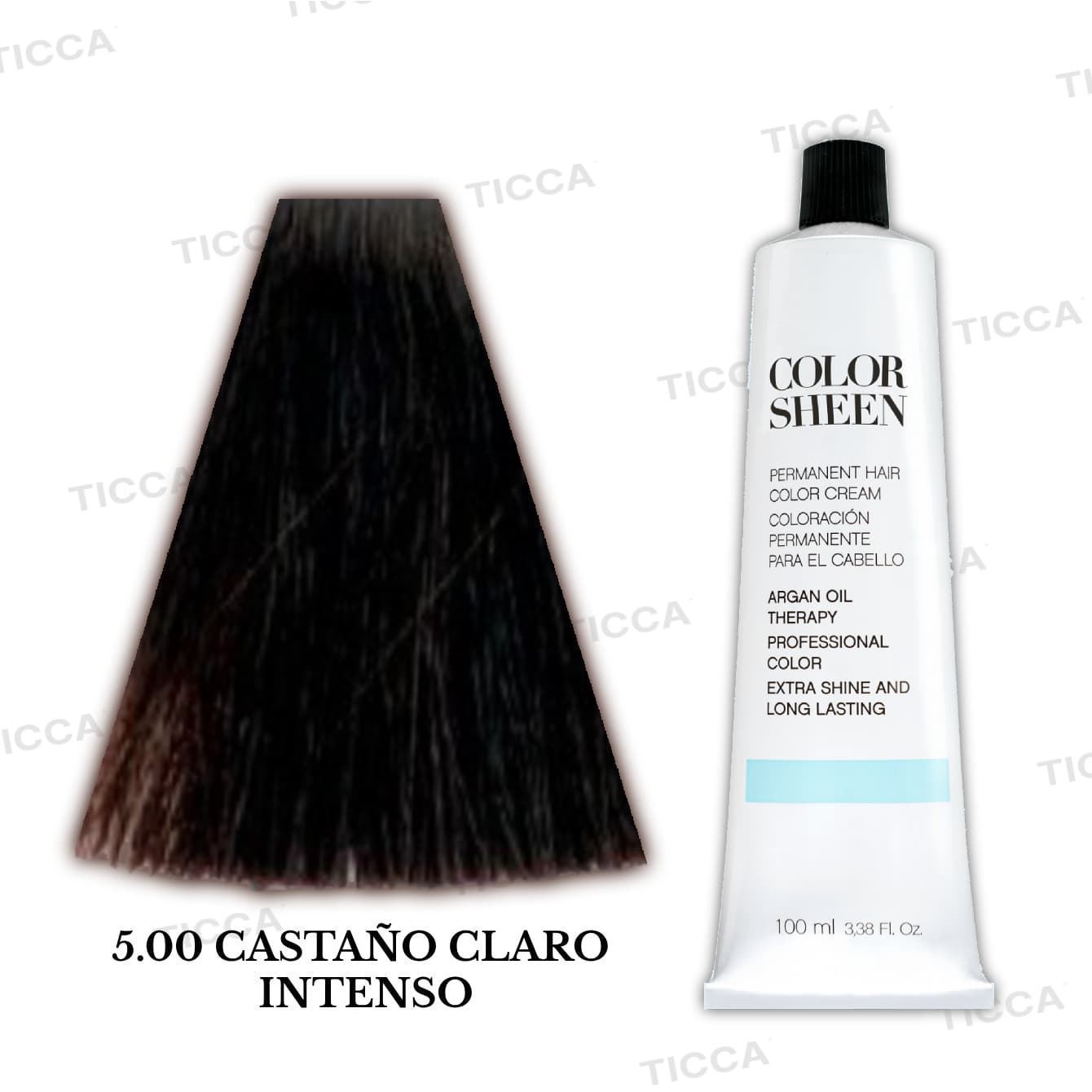 Tinte Permanente para el pelo con Argan "Color Sheen" 100ml : Bases Intensas | Kosswell - Imagen 9