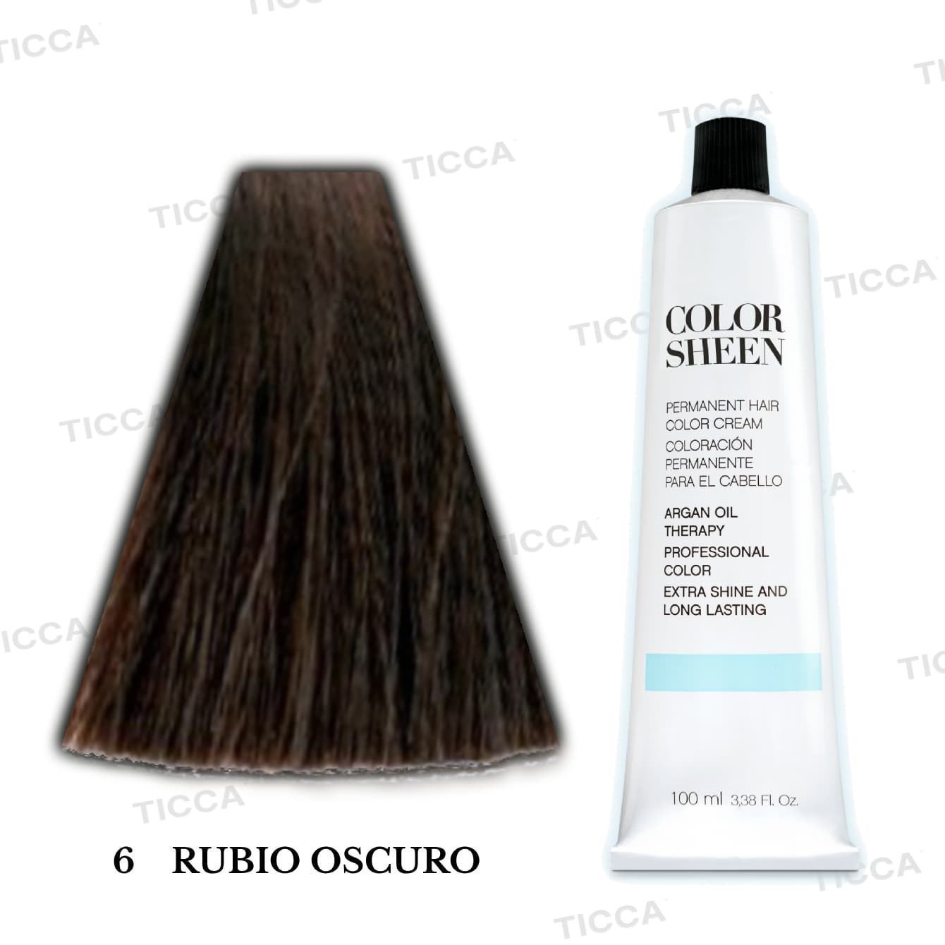 Tinte Permanente para el pelo con Argan "Color Sheen" 100ml : Bases Naturales | Kosswell - Imagen 6