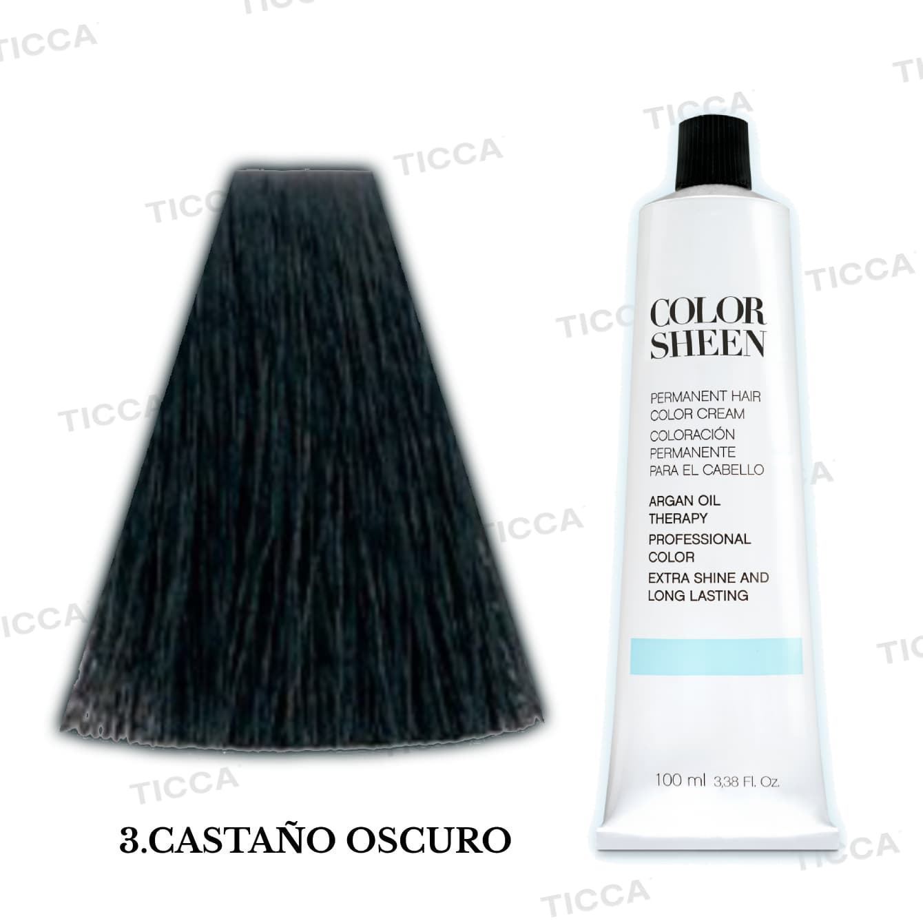 Tinte Permanente para el pelo con Argan "Color Sheen" 100ml : Bases Naturales | Kosswell - Imagen 9