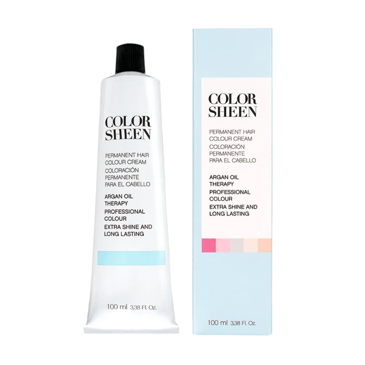 Tinte Permanente para el pelo con Argan "Color Sheen" 100ml : Cobres | Kosswell - Imagen 1