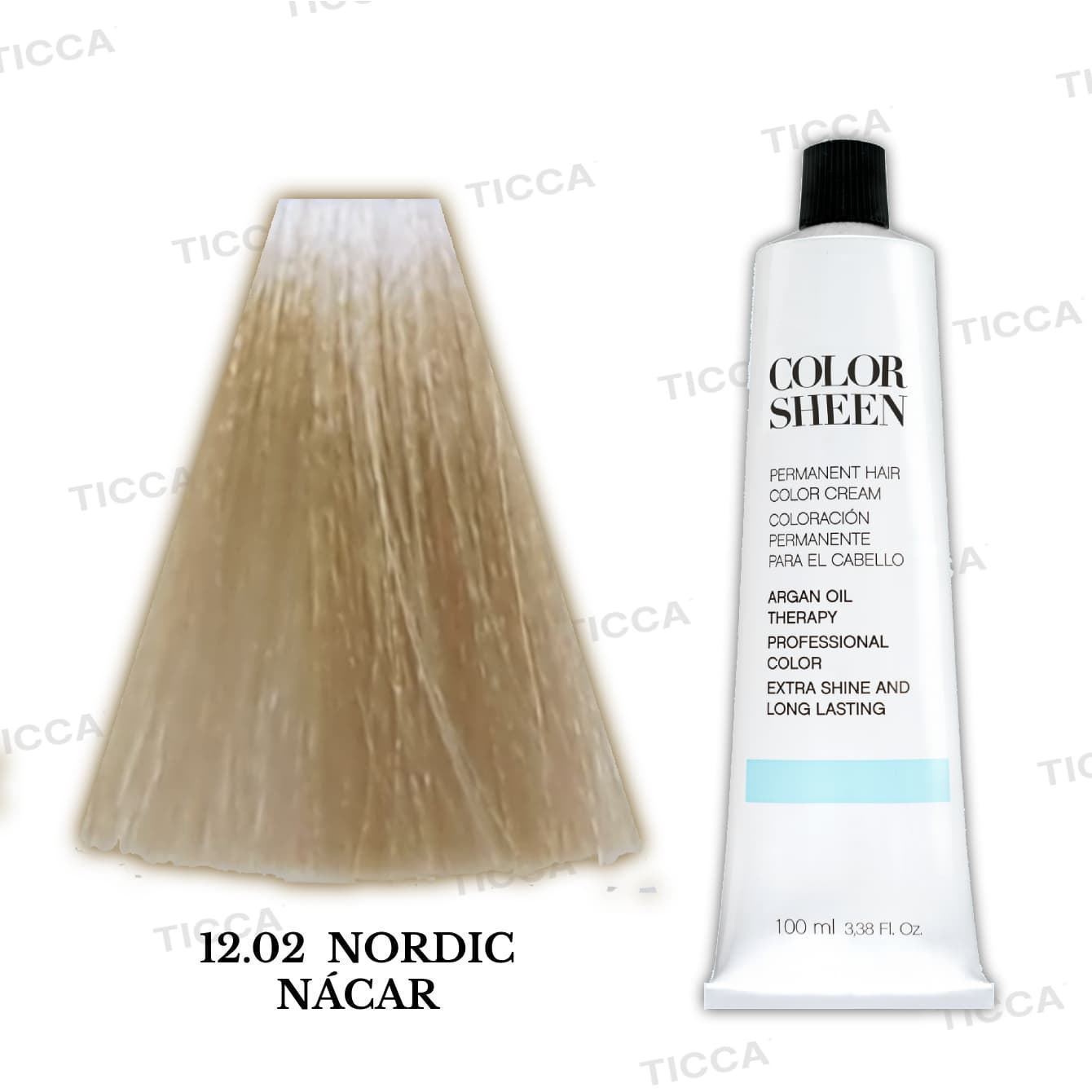 Tinte Permanente para el pelo con Argan "Color Sheen" 100ml : Nordicos |  Kosswell - Imagen 6