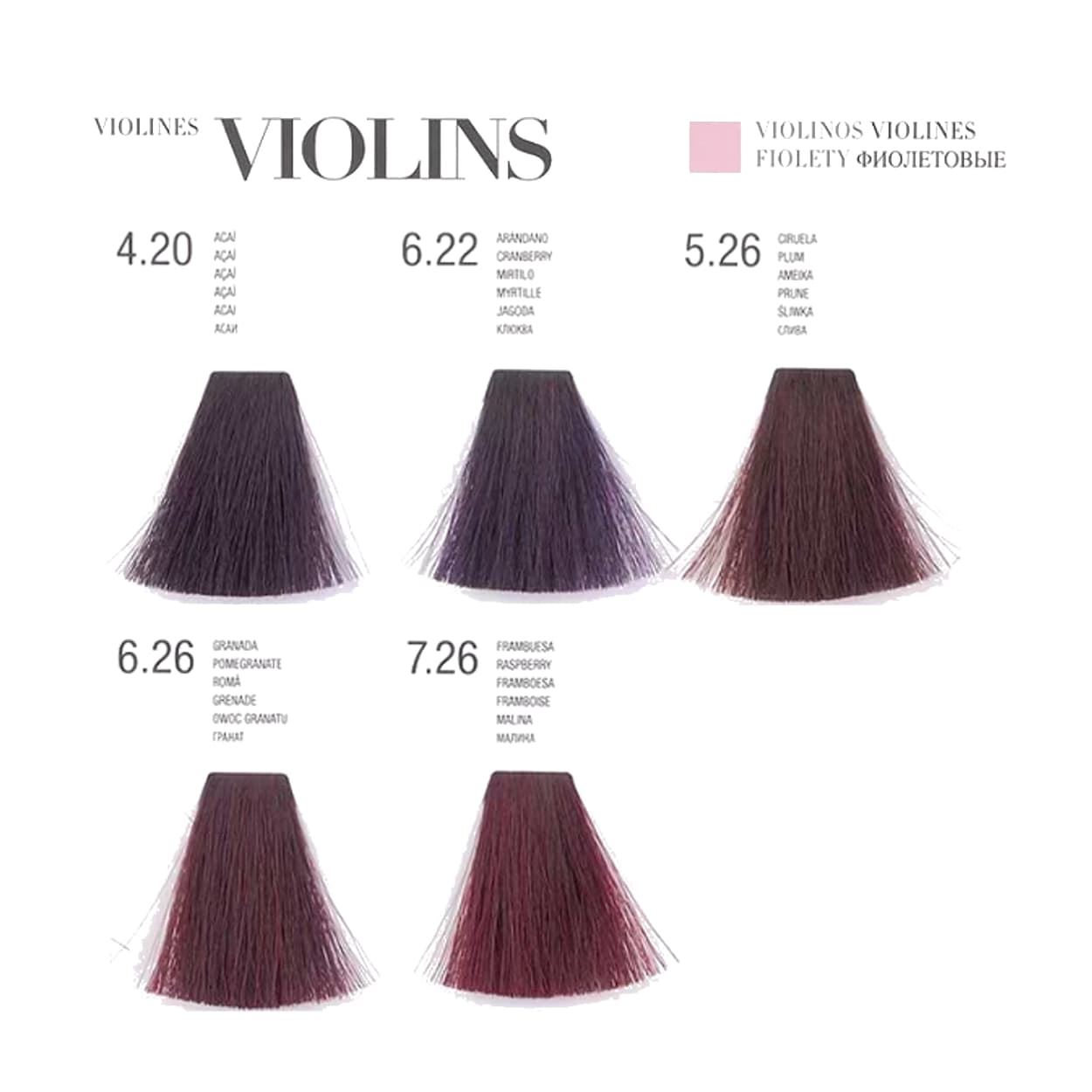 Tinte Permanente para el pelo con Argan "Color Sheen" 100ml : Violines | Kosswell - Imagen 4