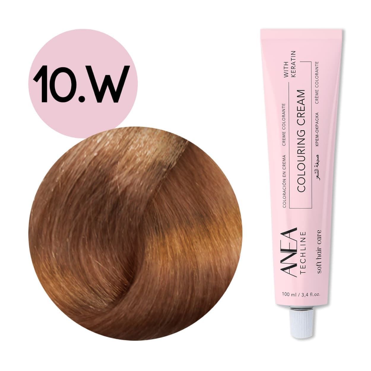 Tinte Permanente Para el Pelo con Queratina y Colágeno 100ml - Bases Naturales Cálidas | Anea Techline - Imagen 10