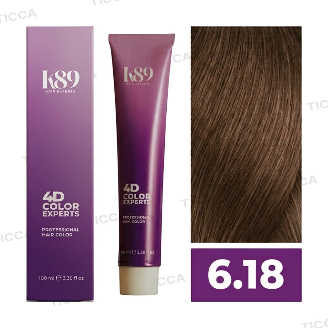 Tinte Profesional 4D Color Experts: Marrones Extra Frios .18 100ml | K89 - Imagen 7