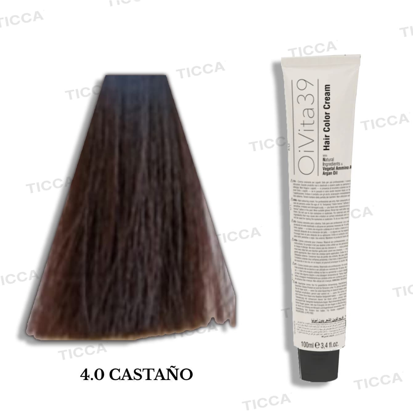 Tinte Sin Amoniaco, Ppd ni Resorcinol: Bases Naturales 100ml | OIVITA39 - Imagen 6