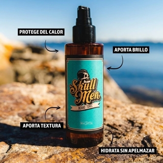 Tónico de Barba Hidratante y Fijador Beard Tonic 150ml | Skull Men - Imagen 2