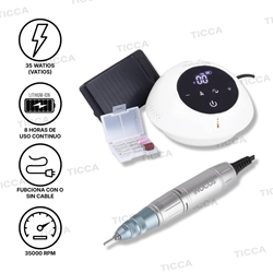 TORNO PROFESIONAL PORTATIL 35W 35000RPM PORTABLE NAIL DRILL | INOCOS - Imagen 1