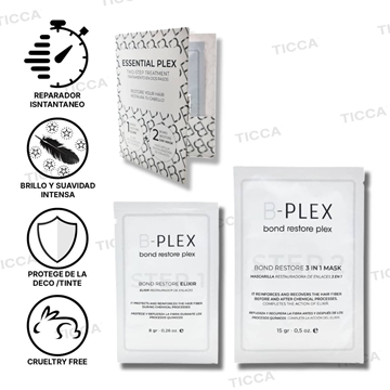 TRATAMIENTO REPARADOR INSTANTANEO Y PROTECTOR "B-PLEX" SOBRE 15g+8g | BE TEKNIC - Imagen 1